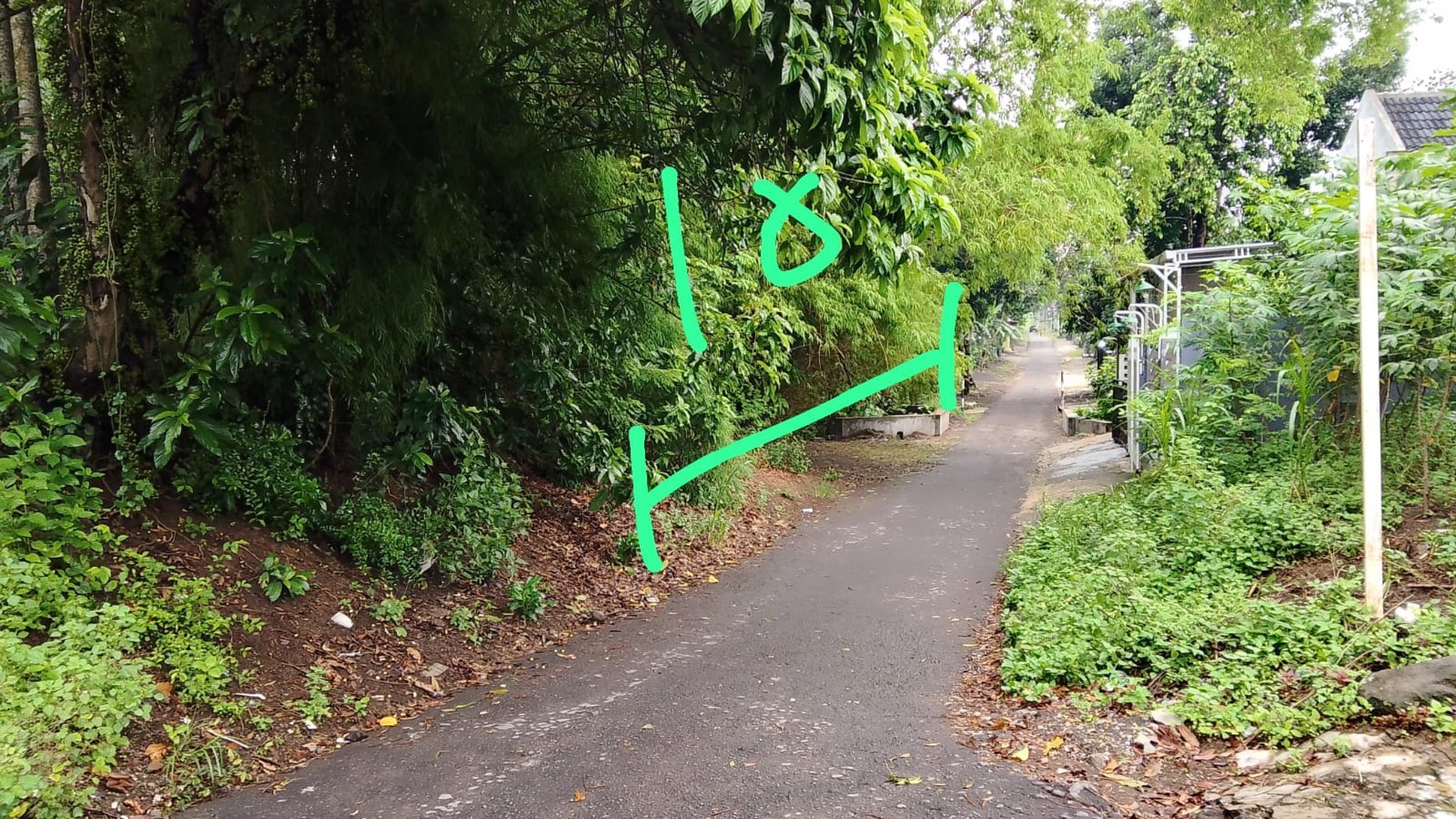 Tanah Pekarangan Luas 181 Meter Persegi Lokasi Karangmojo Purwomartani Kalasan Sleman