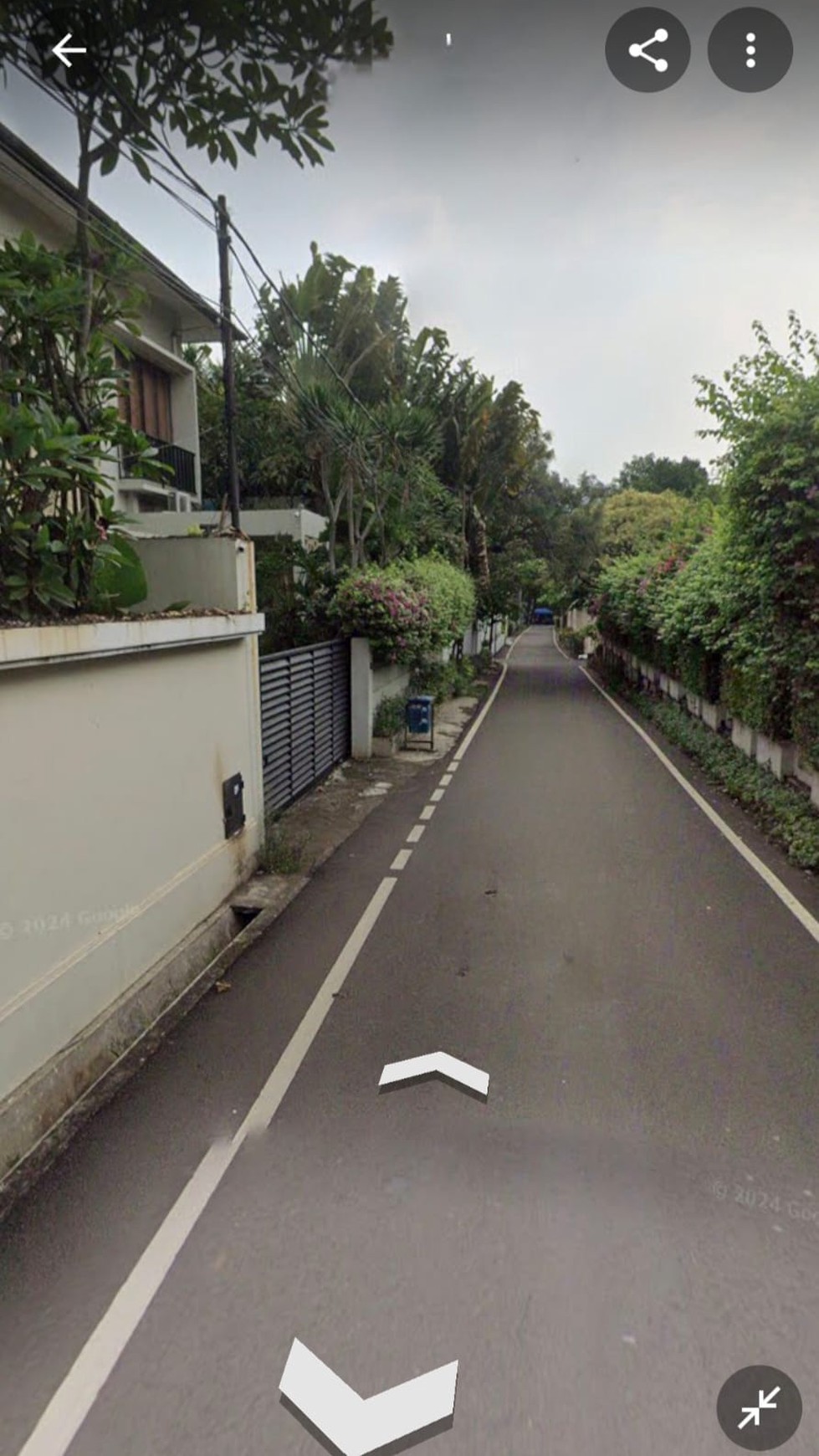 Rumah Hitung Tanah Area Cipete