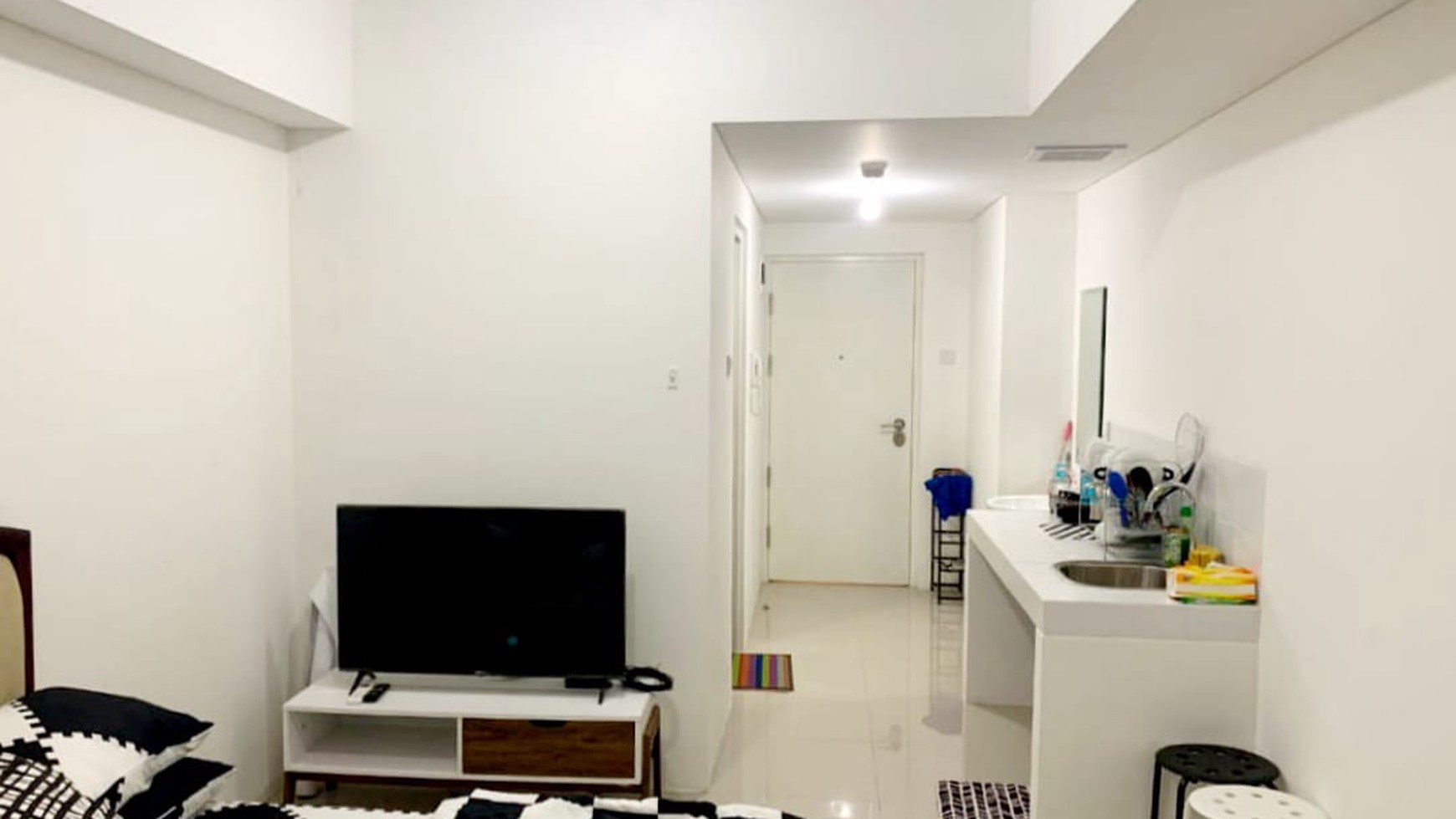 Apartemen type studio siap huni semi furnished di Alam Sutera