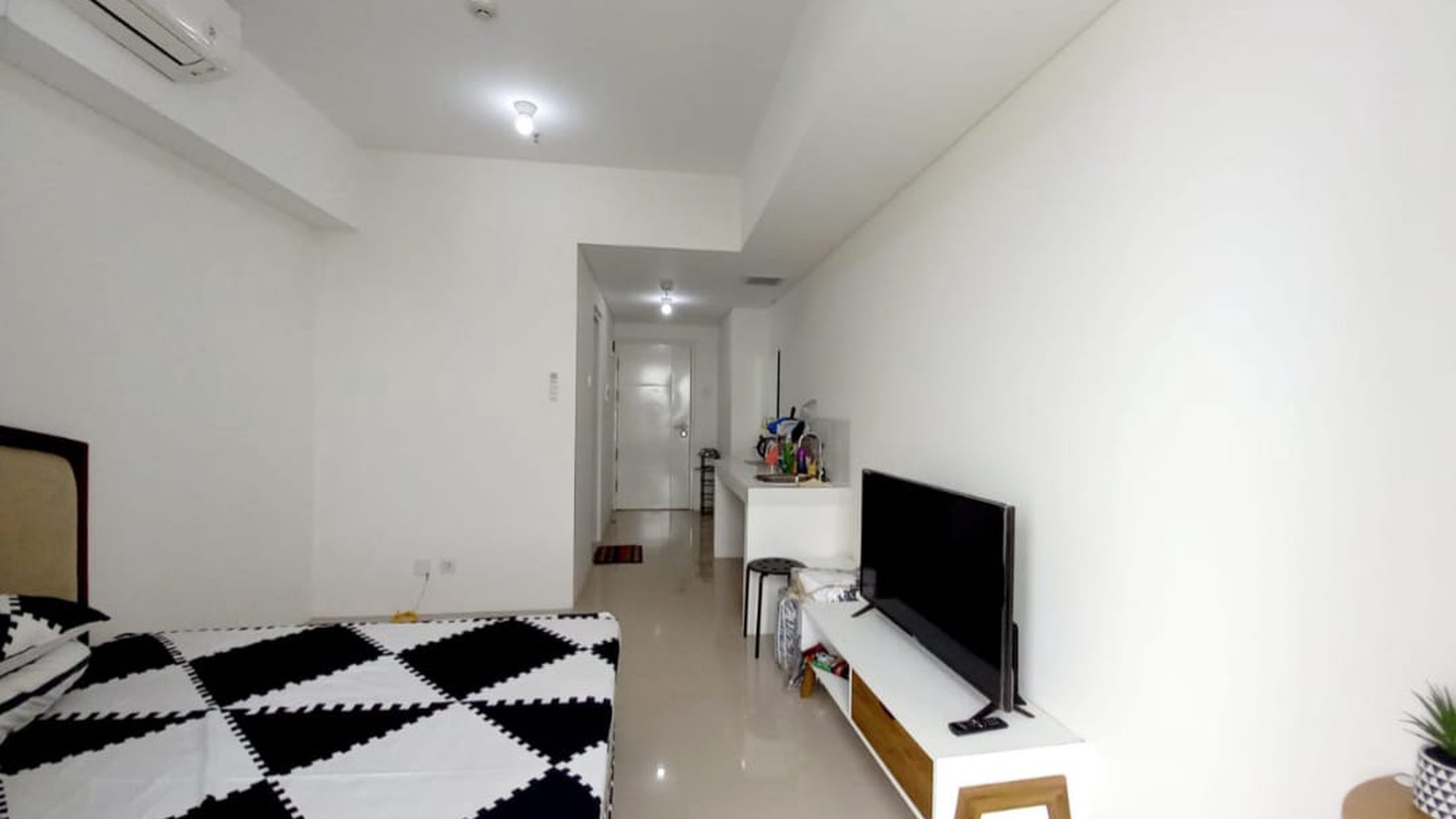 Apartemen type studio siap huni semi furnished di Alam Sutera