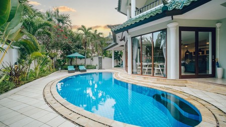 Large 3 Bedrooms Leasehold In Exclusive Beachside Gated Community Keramas Bali