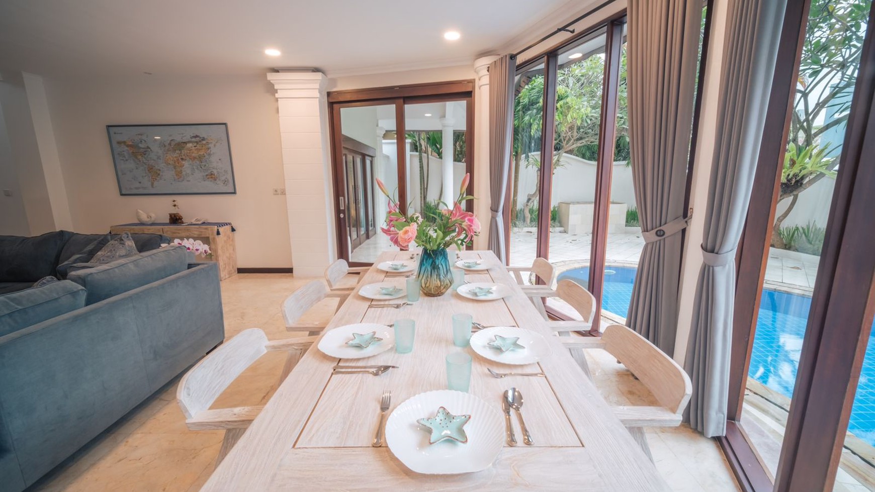 Large 3 Bedrooms Leasehold In Exclusive Beachside Gated Community Keramas Bali