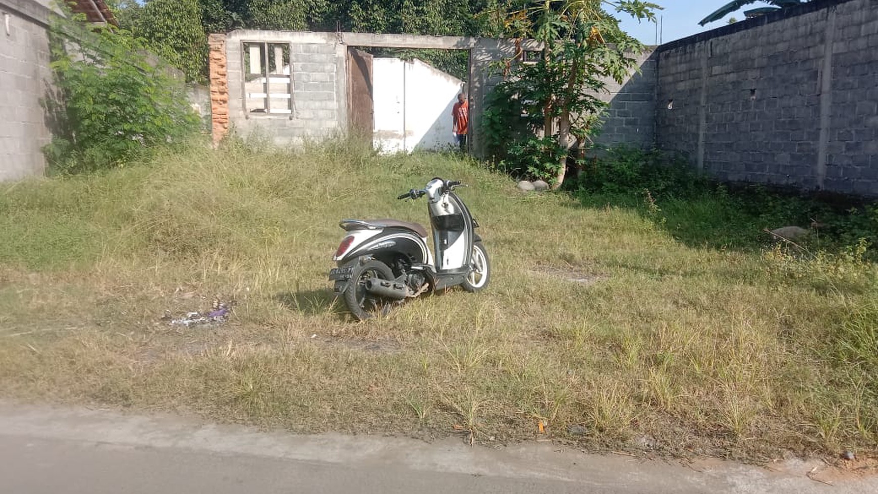 Tanah Pekarangan Luas 221 Meter Persegi Lokasi Tepus Ngawen Klaten 