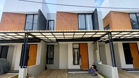 Rumah Brand new, minimalis, dalam cluster kemanan 24 jam di Ciputat