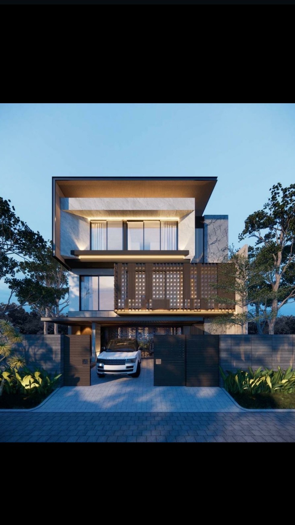 Dijual Rumah Bukit Golf Internasional Citraland Surabaya Barat- New Full MARMER Import in Luxurious Modern New Design - 3 Lantai