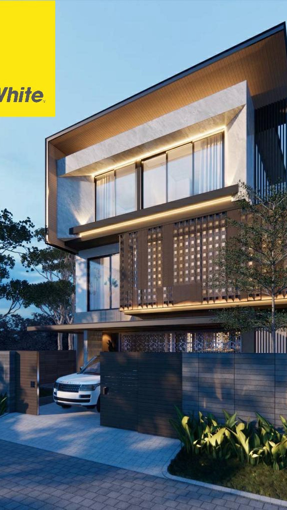 Dijual Rumah Bukit Golf Internasional Citraland Surabaya Barat- New Full MARMER Import in Luxurious Modern New Design - 3 Lantai