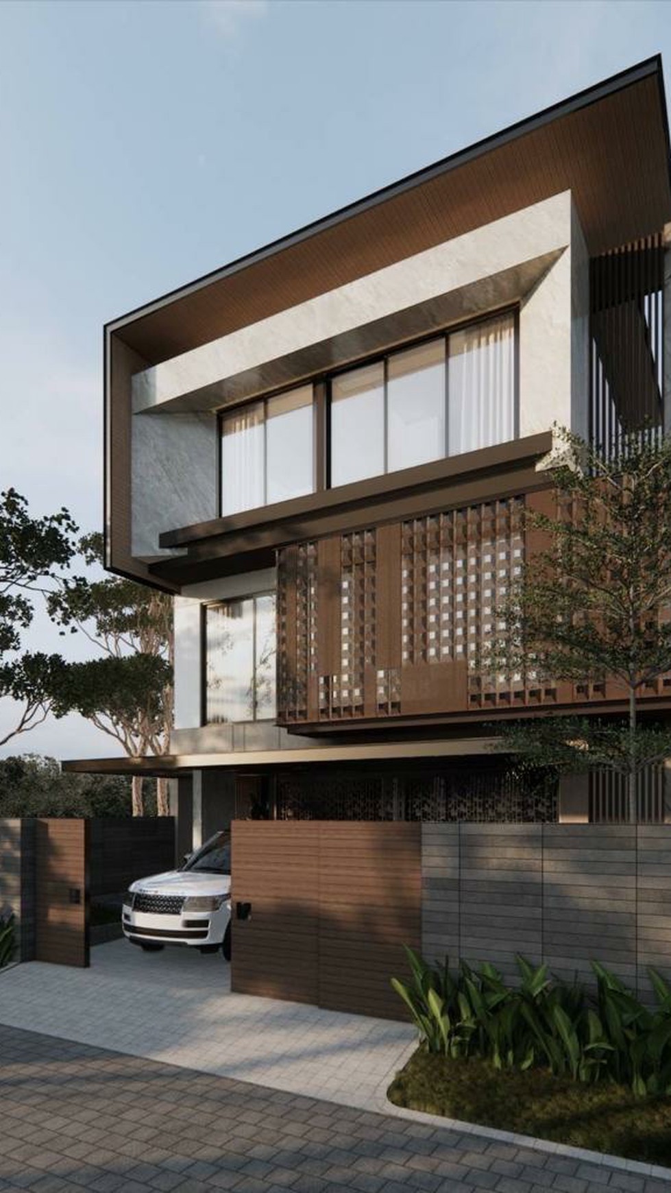 Dijual Rumah Bukit Golf Internasional Citraland Surabaya Barat- New Full MARMER Import in Luxurious Modern New Design - 3 Lantai