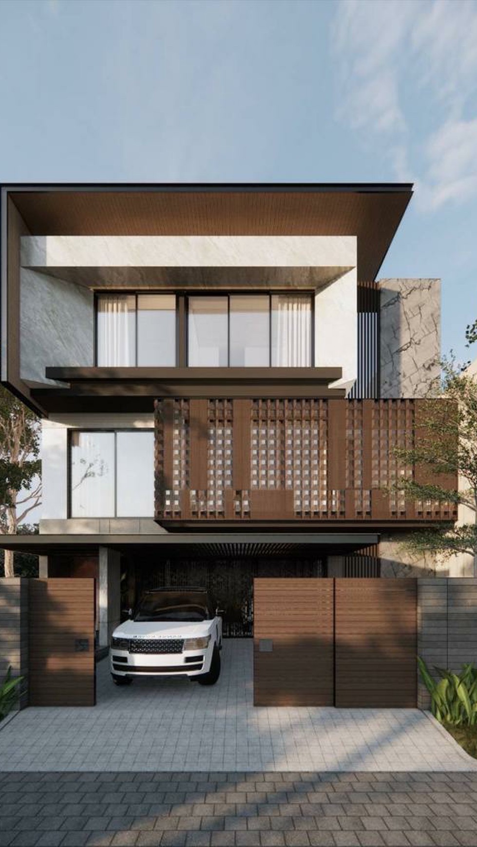 Dijual Rumah Bukit Golf Internasional Citraland Surabaya Barat- New Full MARMER Import in Luxurious Modern New Design - 3 Lantai