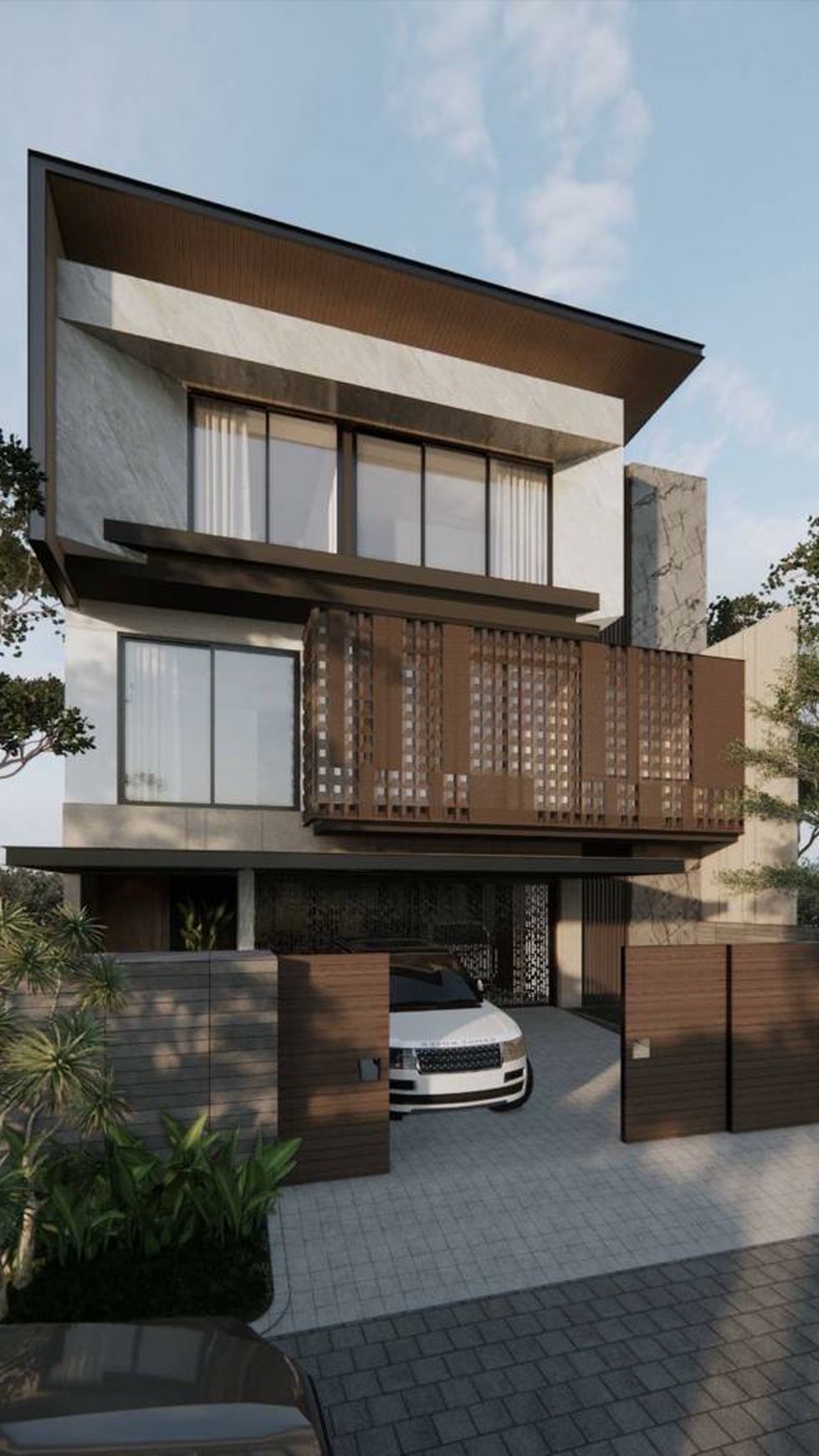 Dijual Rumah Bukit Golf Internasional Citraland Surabaya Barat- New Full MARMER Import in Luxurious Modern New Design - 3 Lantai