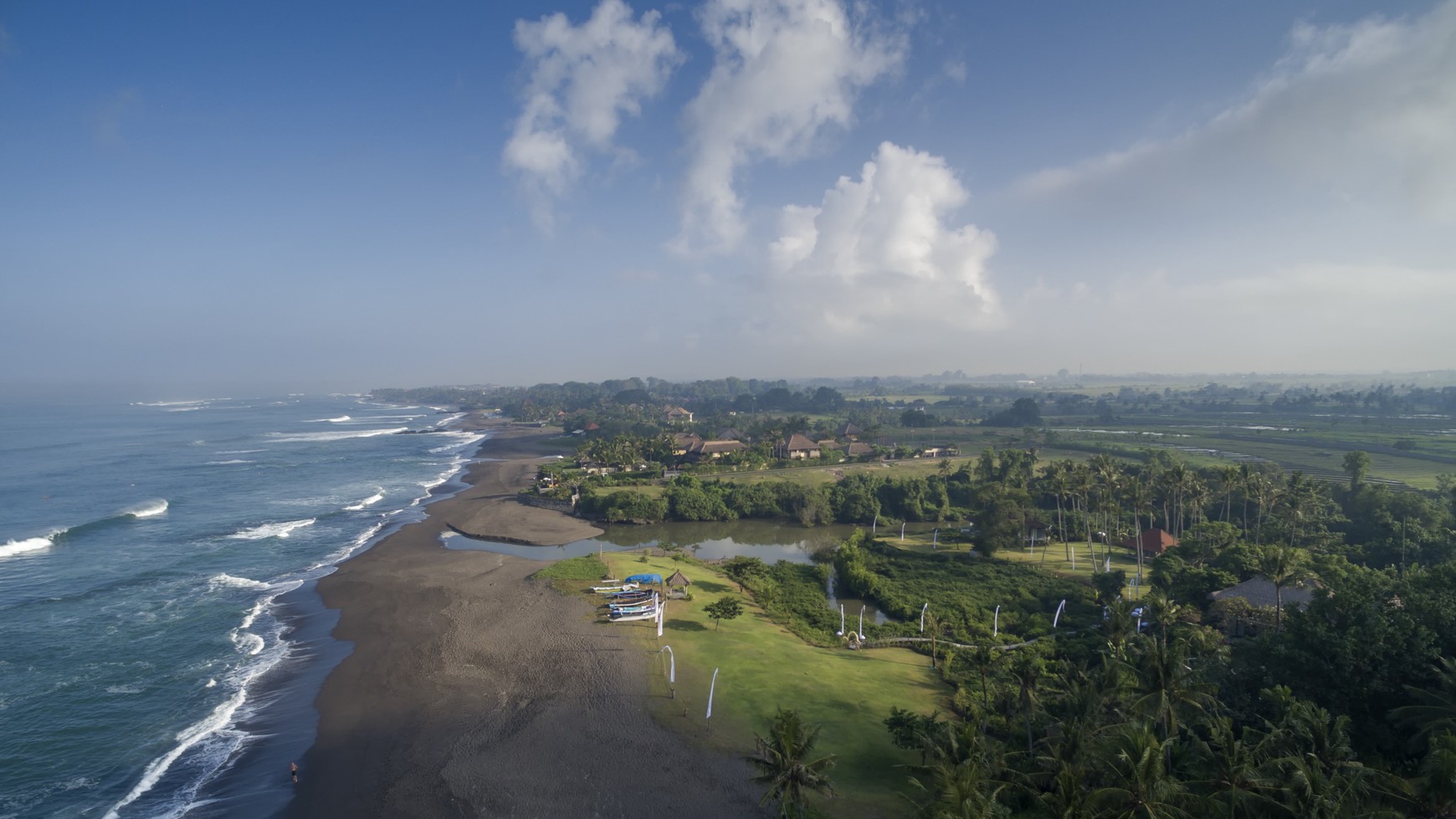 Prime Beachfront Estate of over 1 hectare presenting unique opportunity for redevelopment or lifestyle choice in Pererenan Canggu Bali