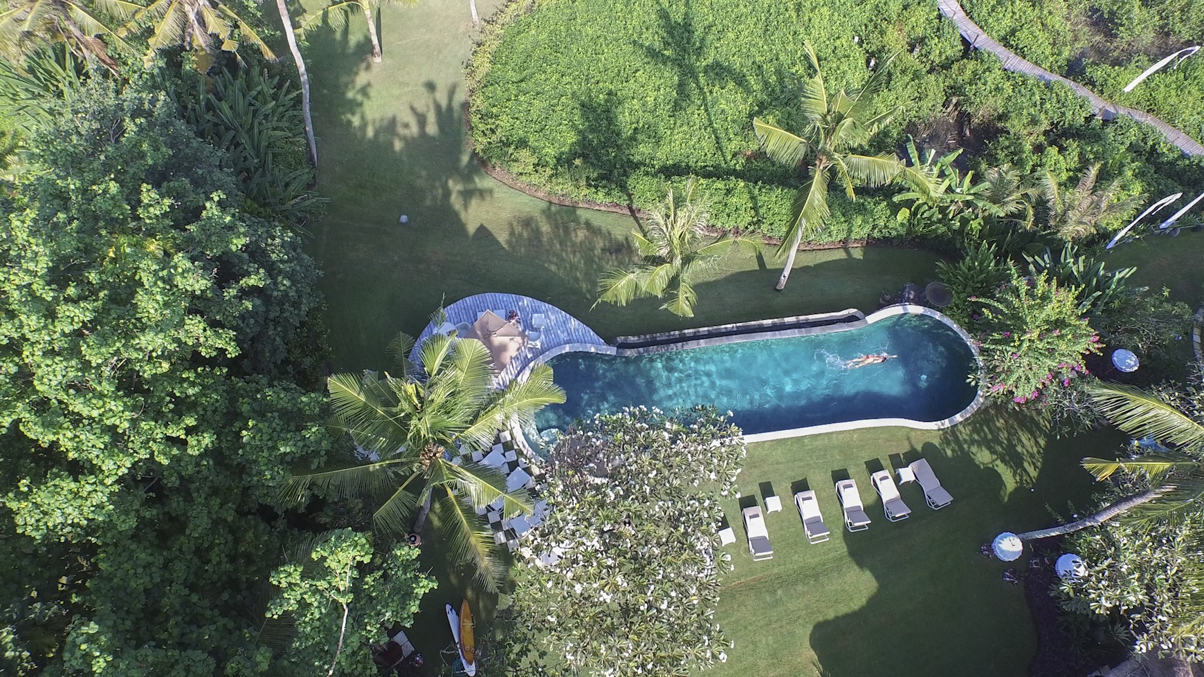 Prime Beachfront Estate of over 1 hectare presenting unique opportunity for redevelopment or lifestyle choice in Pererenan Canggu Bali