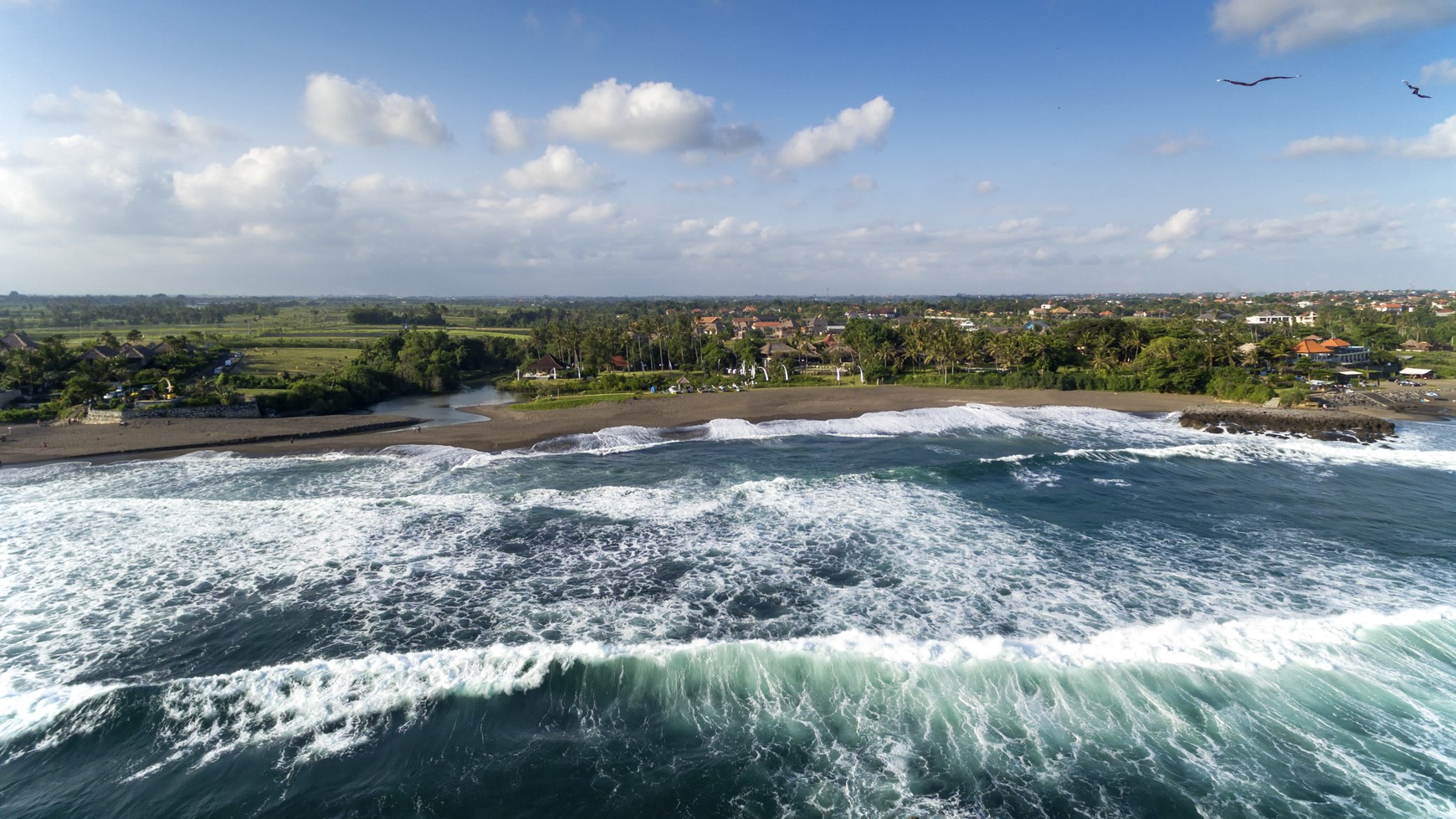 Prime Beachfront Estate of over 1 hectare presenting unique opportunity for redevelopment or lifestyle choice in Pererenan Canggu Bali
