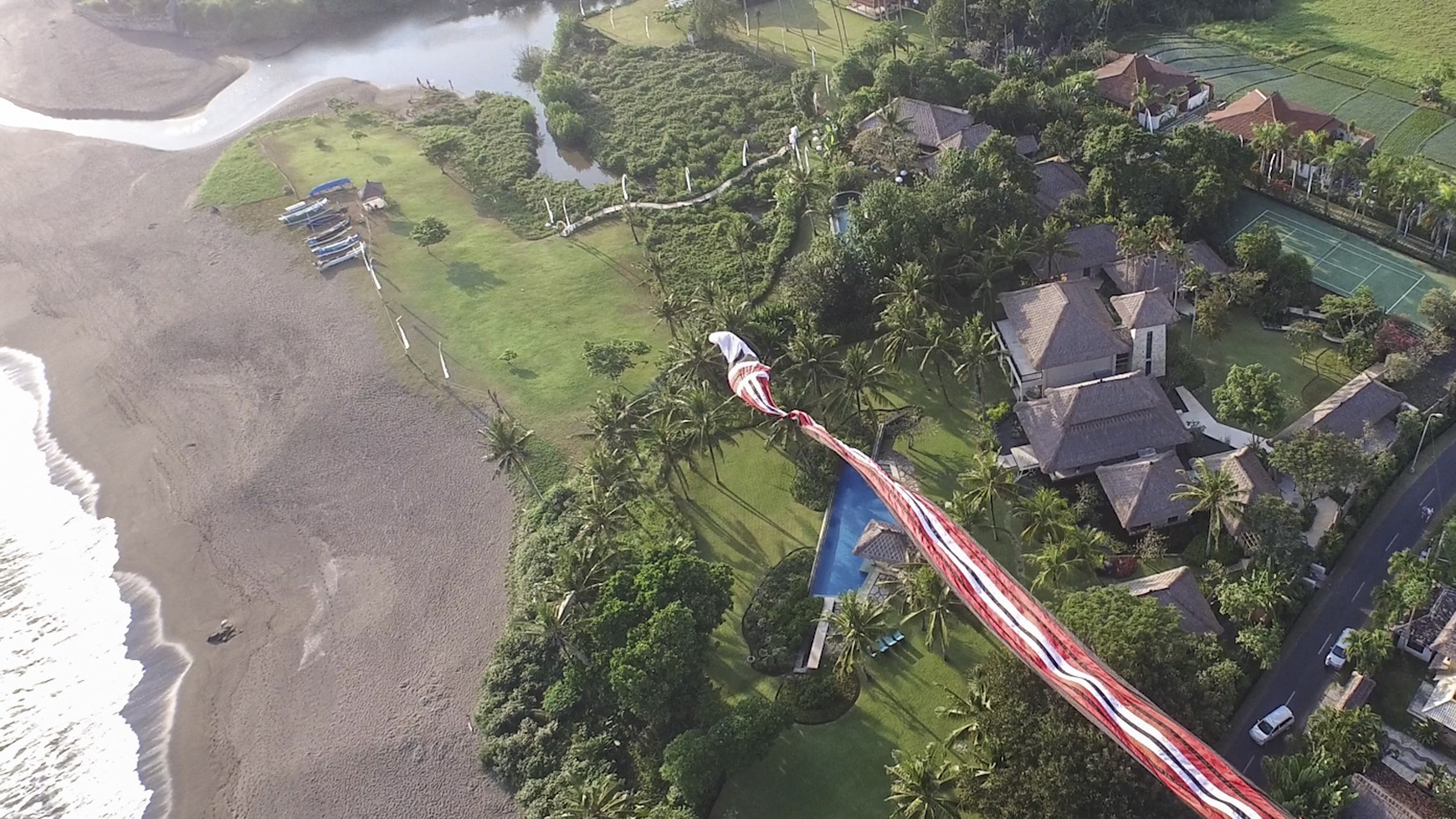 Prime Beachfront Estate of over 1 hectare presenting unique opportunity for redevelopment or lifestyle choice in Pererenan Canggu Bali