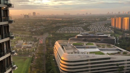  disewakan apartemen sky house bsd tipe studio full furnished. lokasi dekat kampus prasmul, depan mall aeon bsd. nyaman di tengah keindahan kota BSD City 