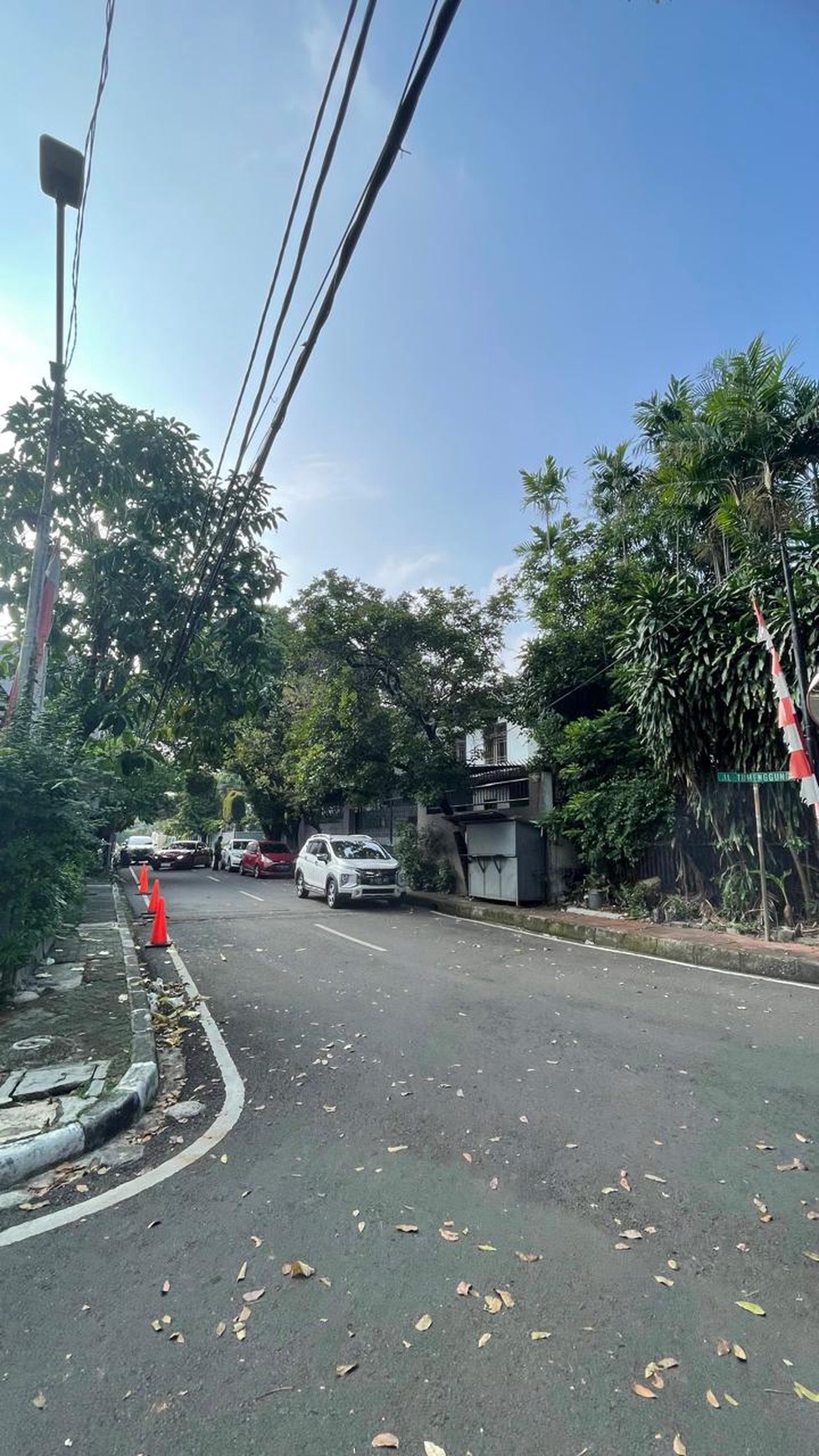 Rumah di sewakan di Jl. Tulung Agung Menteng, Jakarta Pusat