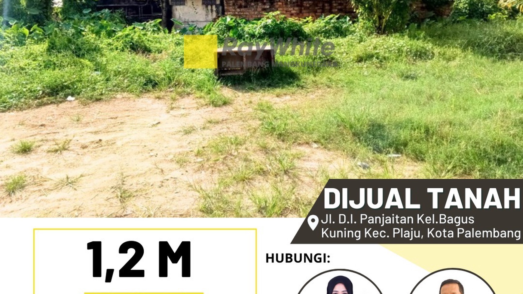 Dijual Tanah di Plaju dekat JM Plaju Palembang