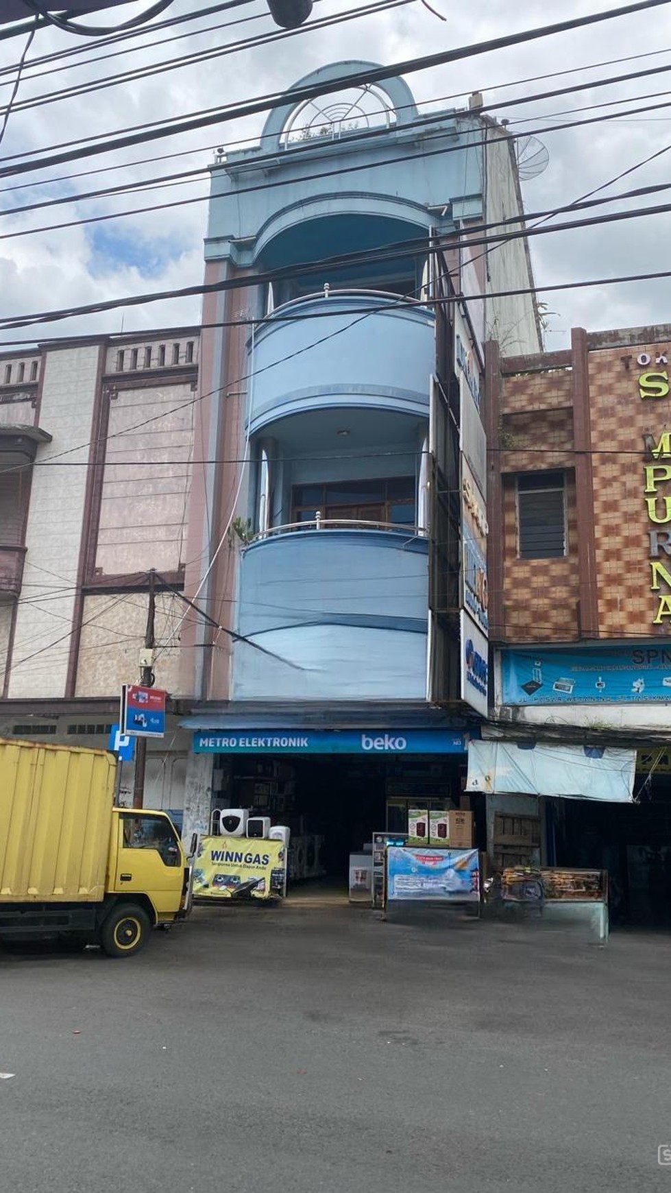 Ruko 5 Lantai di Mainroad Pasar Wetan Tasikmalaya