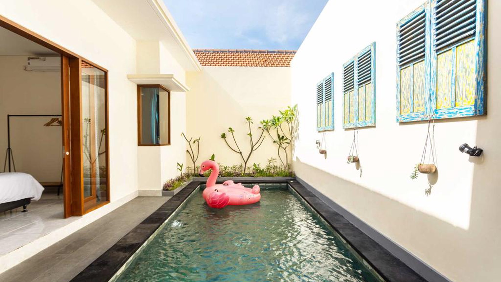 Leasehold 1 bedroom pool villa located at Umalas, Kerobokan Bali.