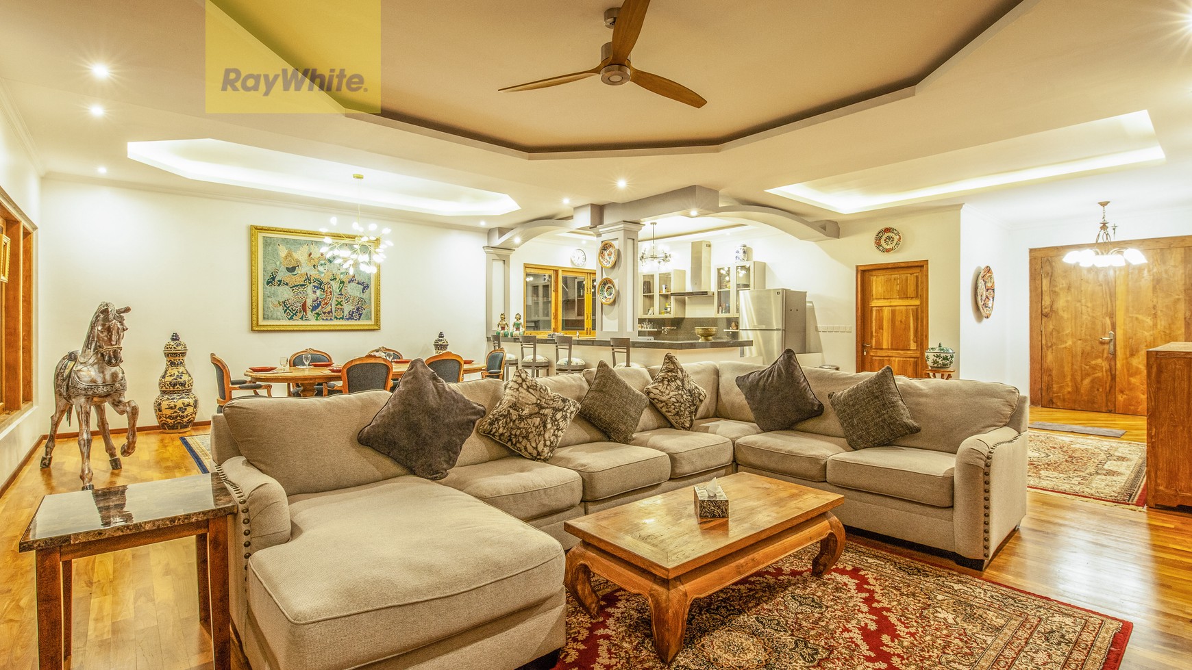 4 Bedrooms Tropical Charm with Modern Elements. Just Off Kerobokan and Seminyak Bali.