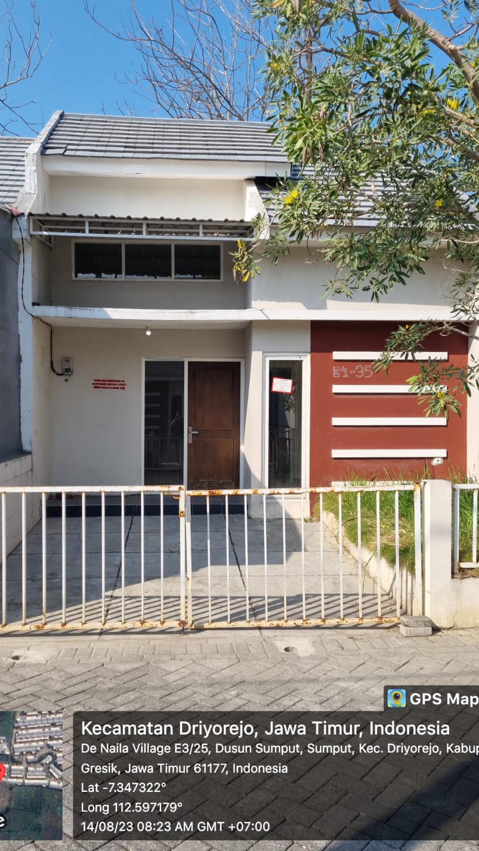 DIJUAL RUMAH DE NAILA VILLAGE GRESIK