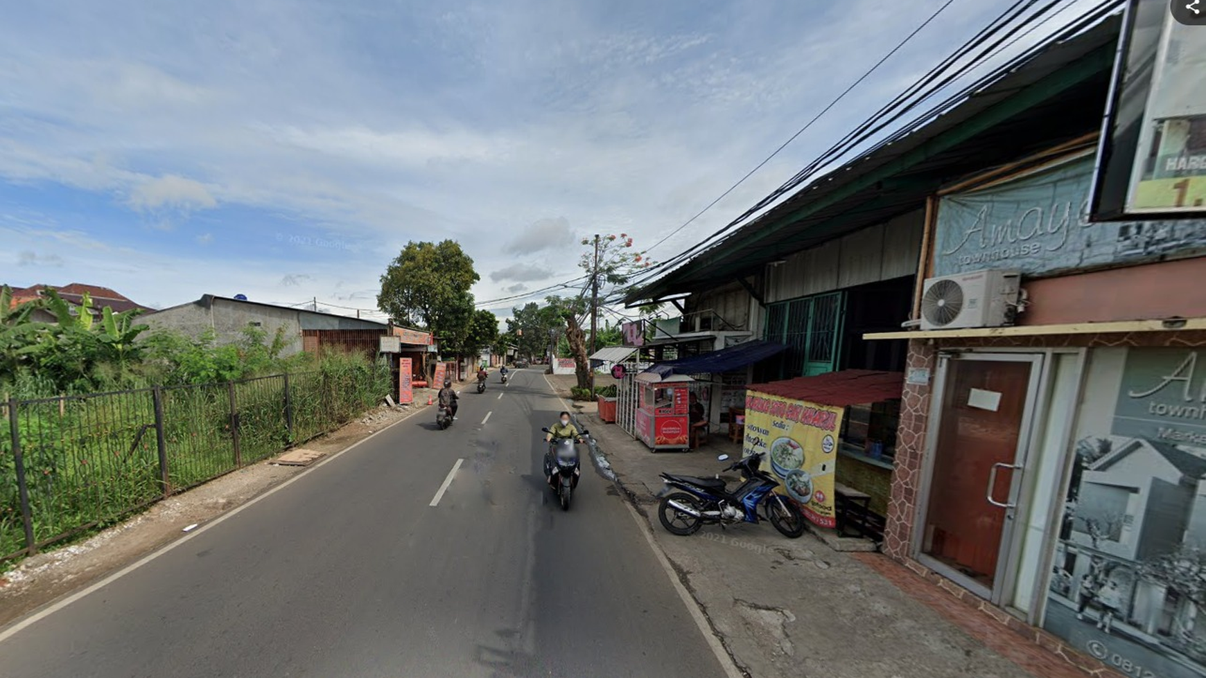 Tanah Pinggir Jalan Cocok Untuk Usaha, Ruko, Gedung, Mini Cluster di Moh Kahfi, Jakarta Selatan