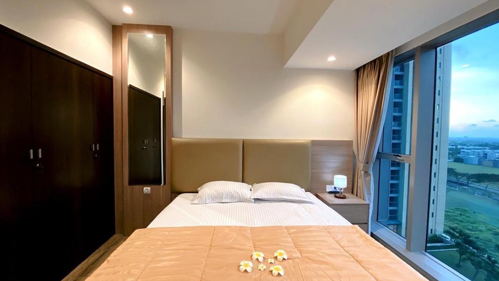 Apartemen full furnished siap huni di BSD