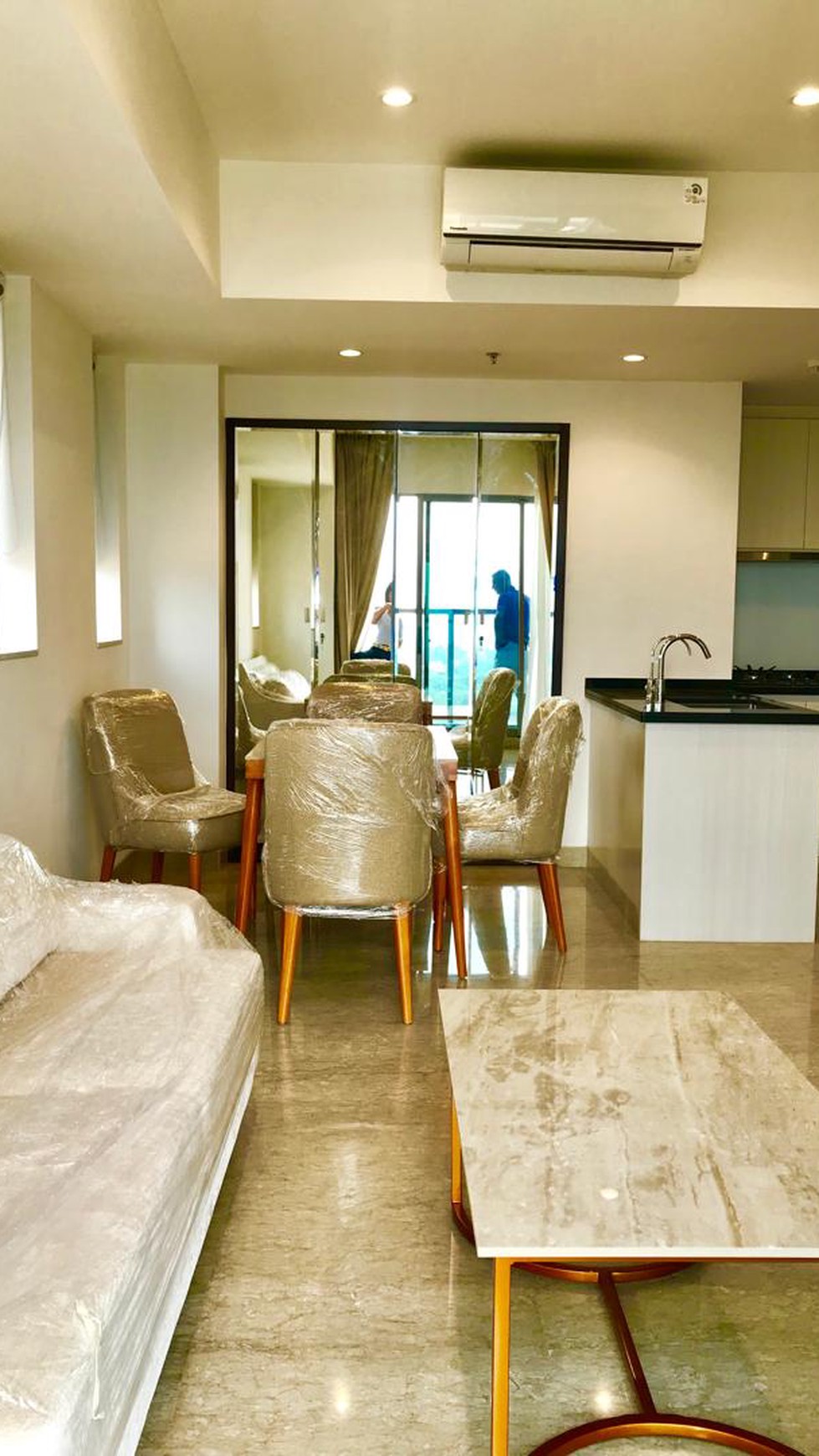 Apartemen full furnished siap huni di BSD