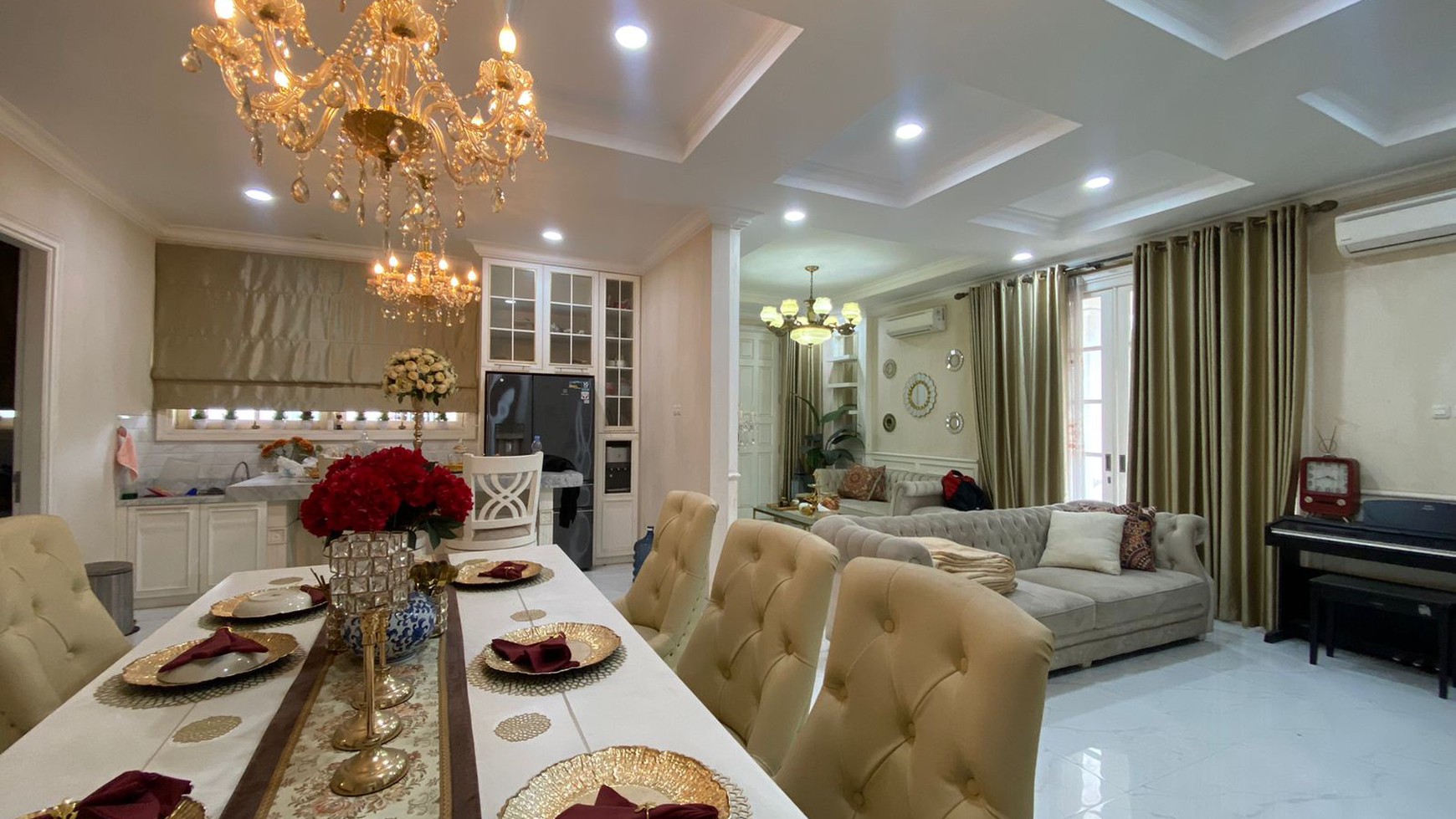 TURUN HARGA Rumah Siap Huni dengan Sentuhan Gaya Klasik yang Elegan di Kota Wisata