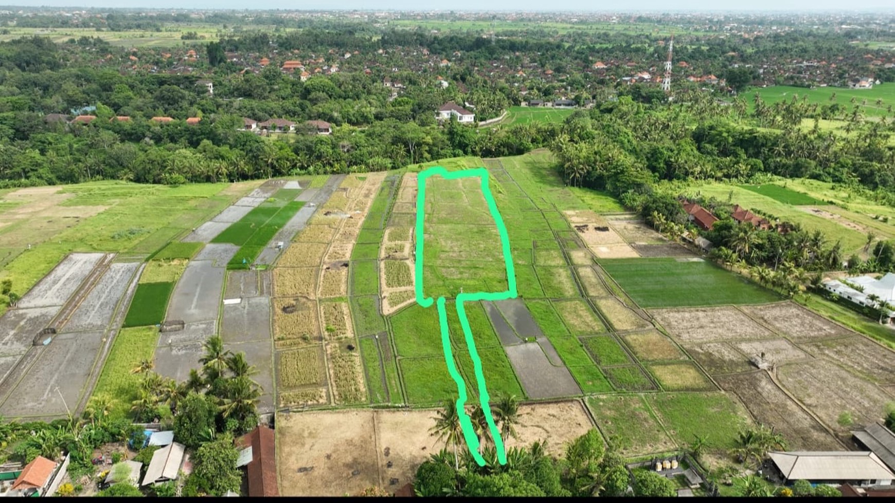 For Sale Freehold and Leasehold - Land area Kaba - Kaba , Tabanan - Bali