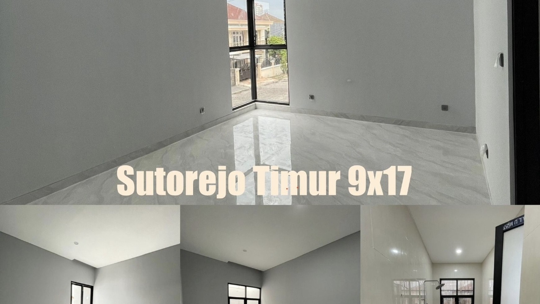 RUMAH BARU GRESS SIAP HUNI MODERN Minimalis Sutorejo