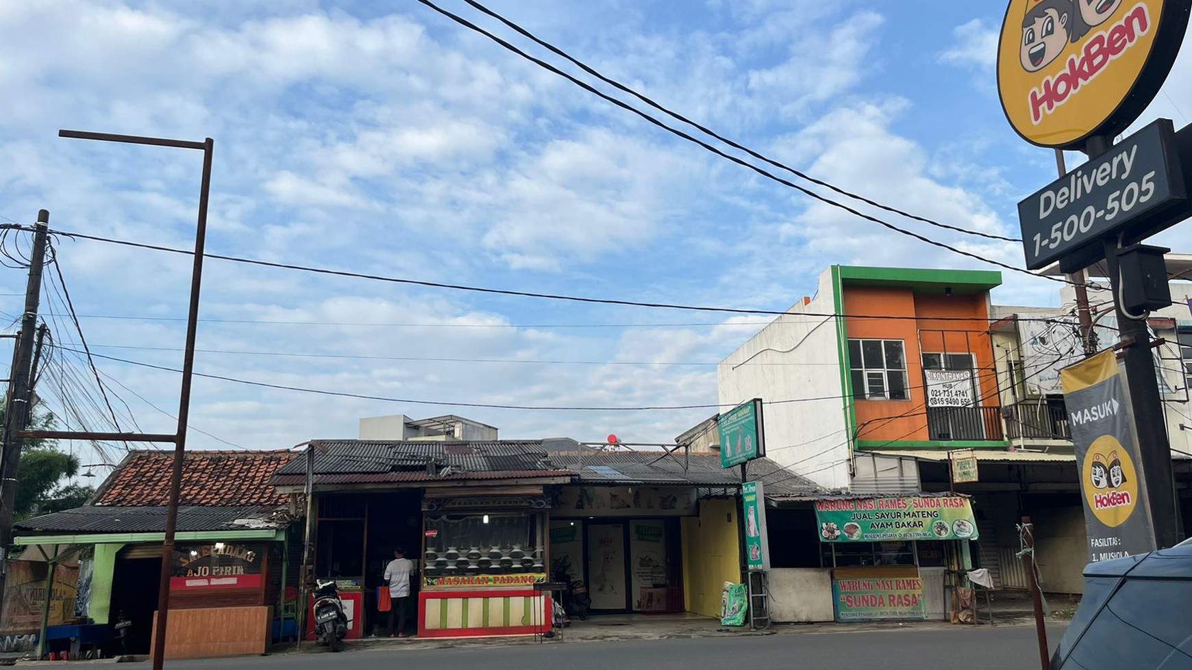 Ruang Usaha Siap Pakai dan Lokasi Strategis Pinggir Jalan Raya. @Pondok Aren