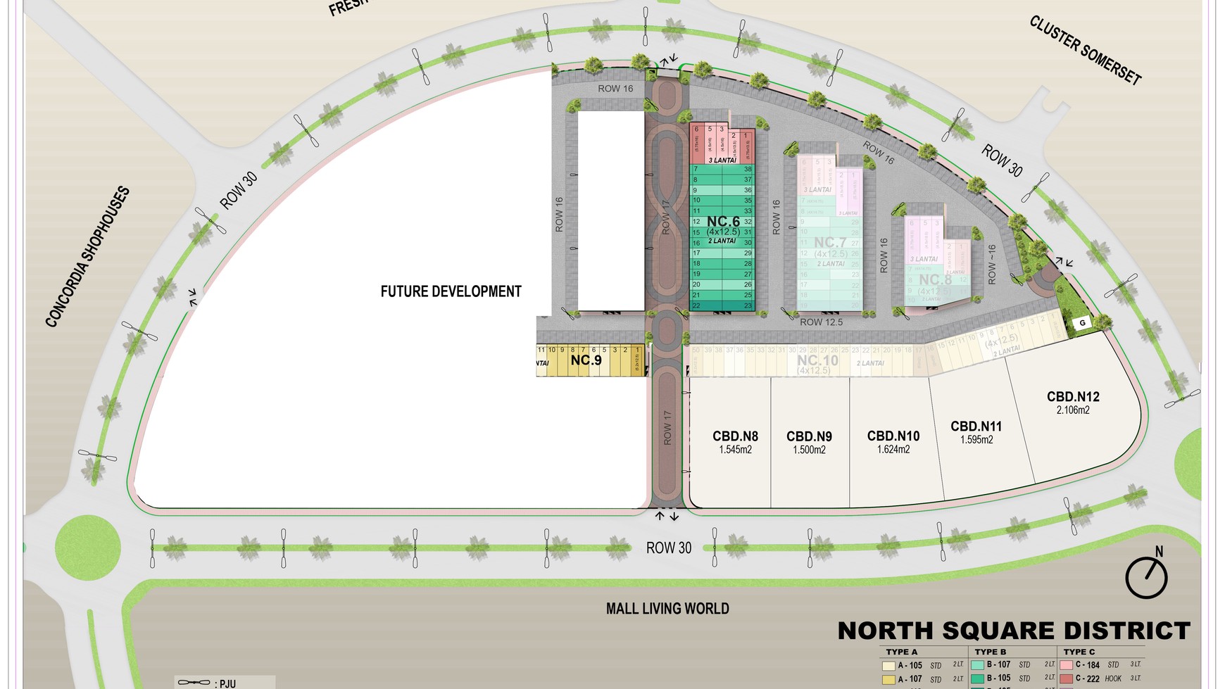 North Square District Tahap 2 Kota Wisata 