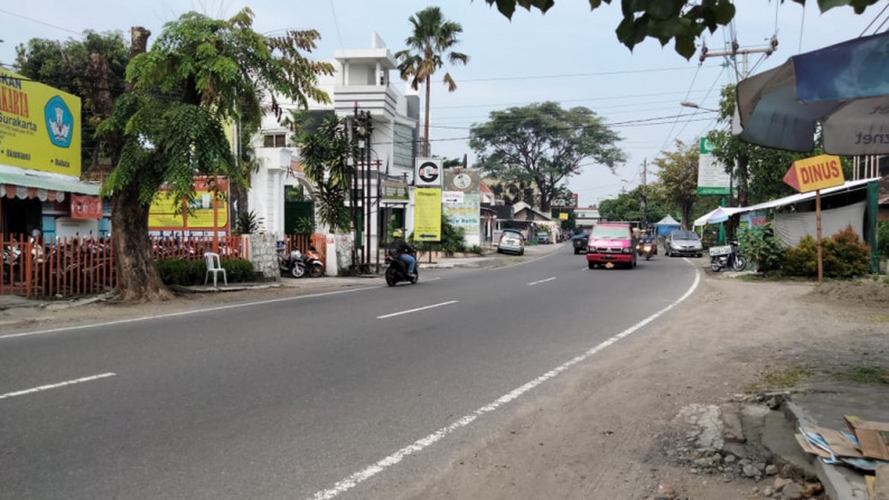 Jual Tanah pekarangan di jl dr wahidin sudiro husodo laweyan solo jaw tengah