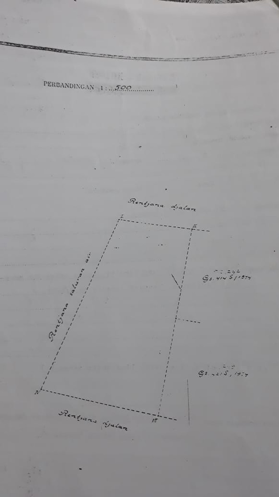 Rumah Hitung Tanah Area Cipete