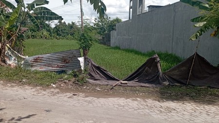 Tanah Sawah Luas 854 Meter Persegi Di Dekat Jl Kaliurang Km 8 Ngaglik Sleman