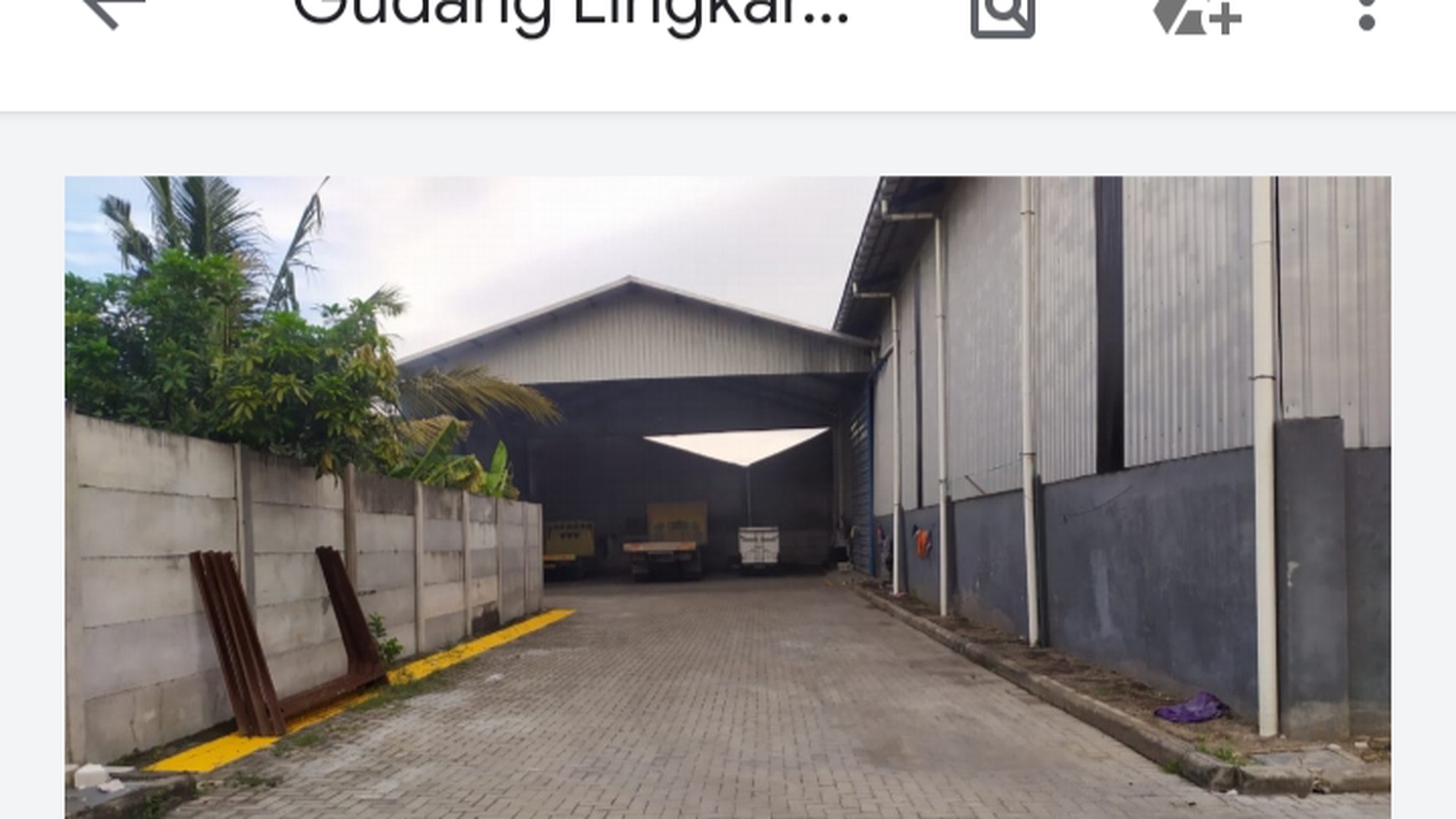 Jual Gudang/Pabrik By Pass Lingkar Timur Sidoarjo 