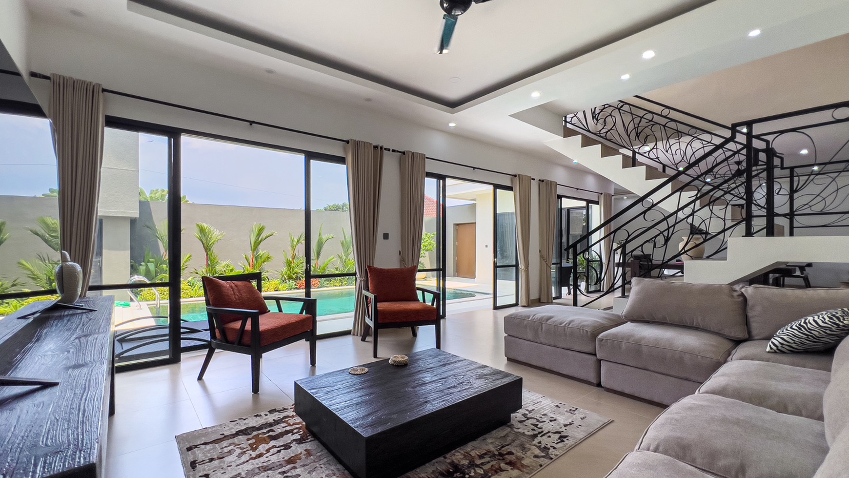 Yearly Rental - Modern Villa for Rent in the Heart of Seminyak Bali