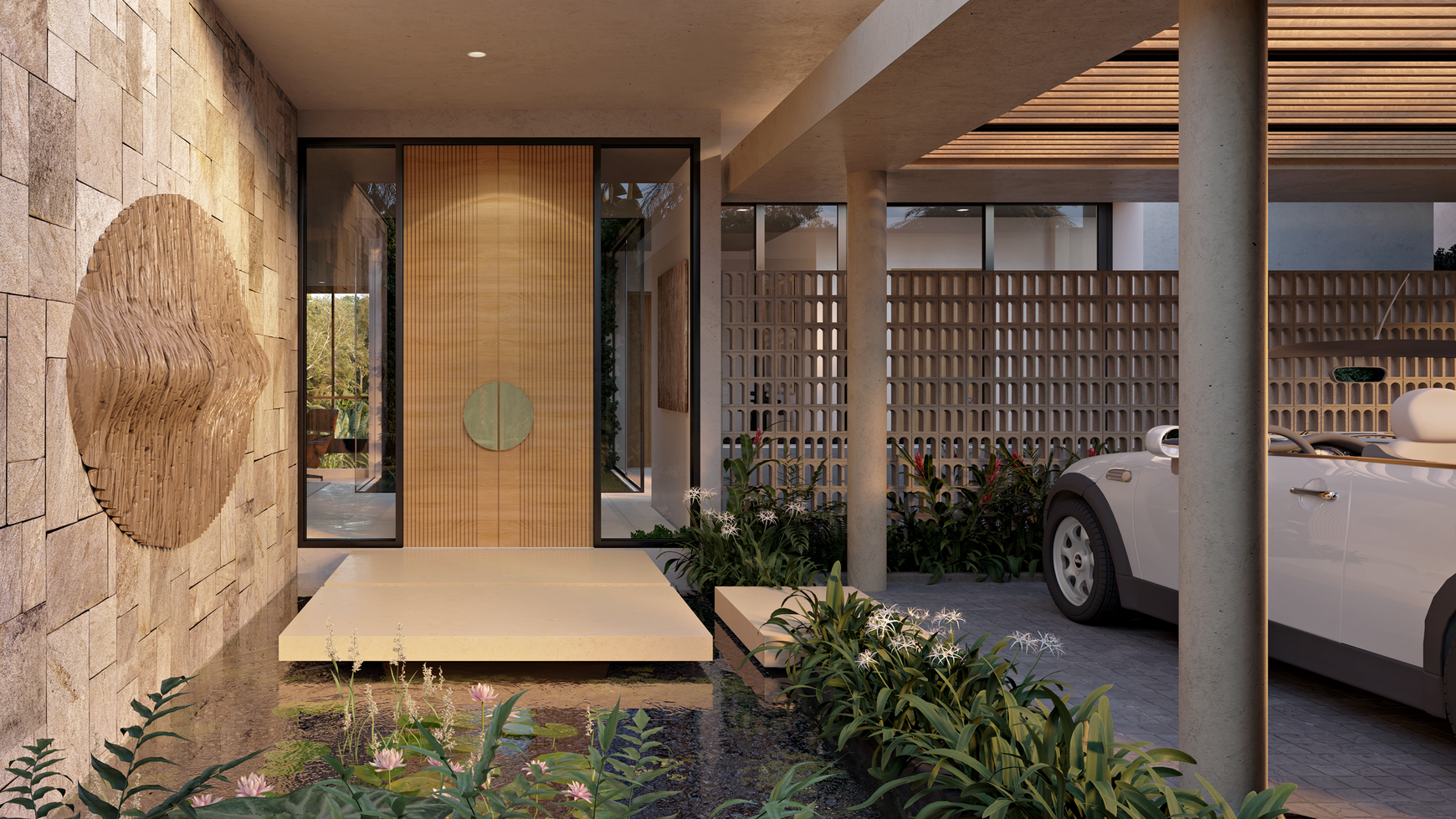 Freehold - A Luxurious Sanctuary Embraced by Nature's Serenity in the Heart of Canggu, Bali