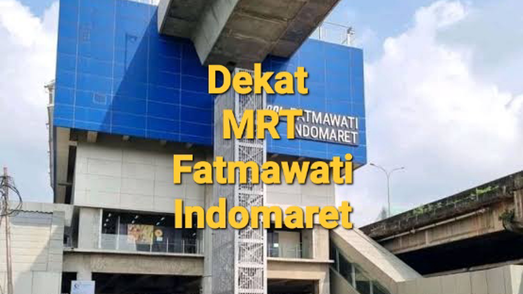 RUMAH NYAMAN DENGAN TANAH LUAS STRATEGIS DI CILANDAK, DEKAT MRT FATMAWATI, COCOK UNTUK TOWN HOUSE 