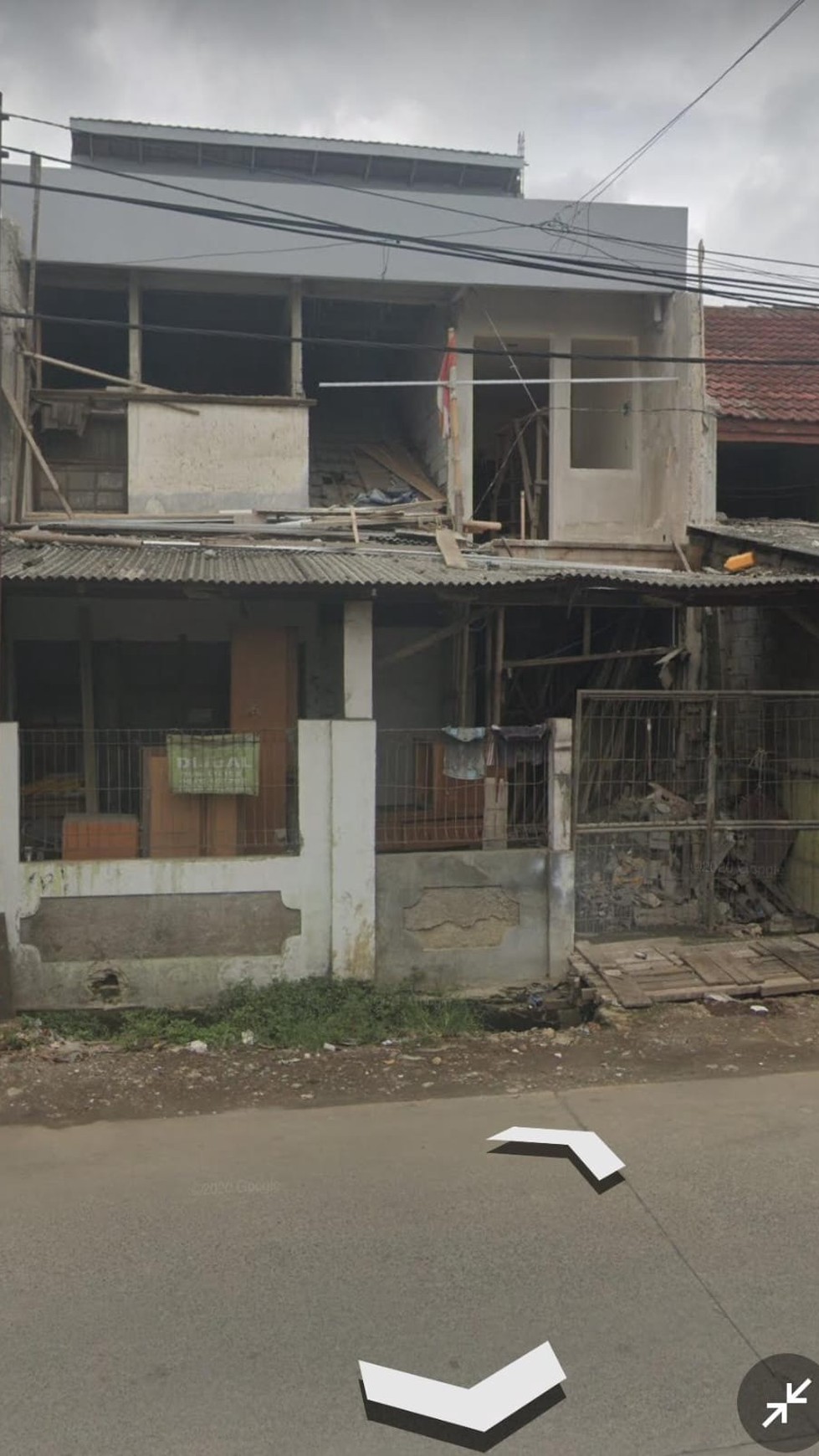 Dijual rumah di JL. Prabu Siliwangi Cibodas Tangerang 