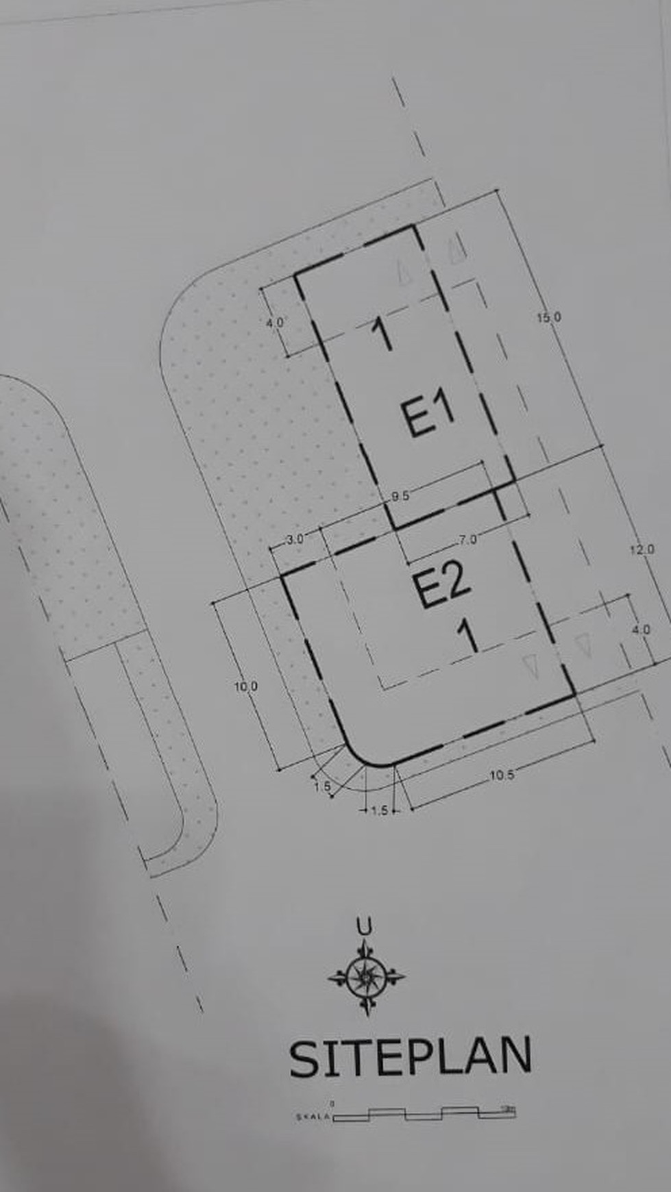 Rumah Hitung Tanah Area Cipete