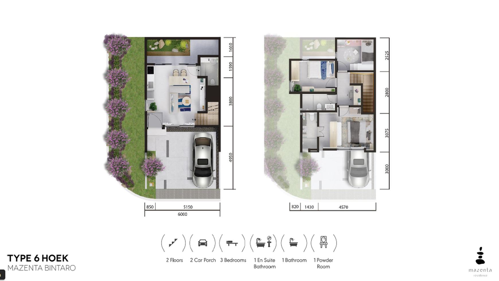 Brand New Rumah 2 lantai Full Japanesse style Di Mazenta Residence Bintaro