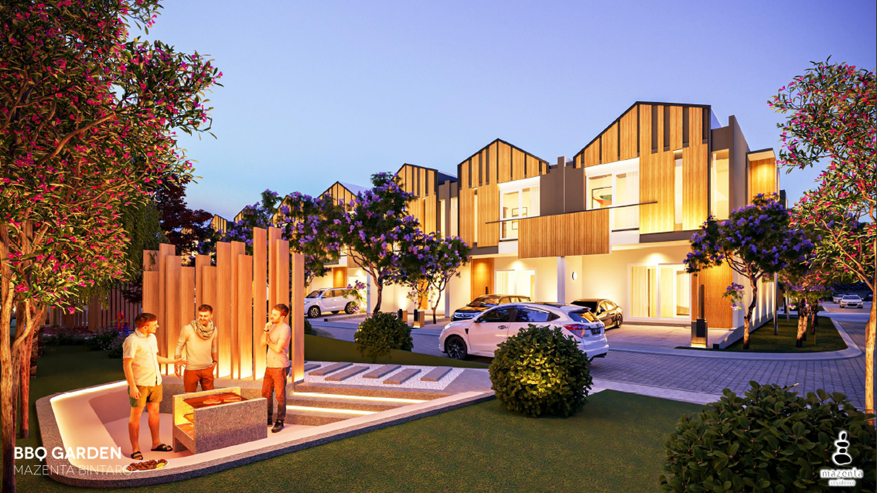 Brand New Rumah 2 lantai Full Japanesse style Di Mazenta Residence Bintaro