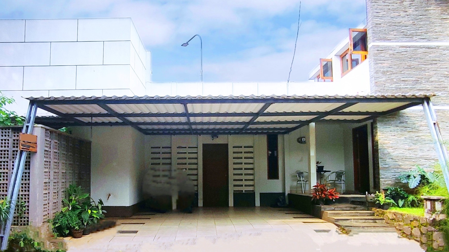 Rumah Modern Minimalis Sejuk dan Tenang di Bintaro Jaya Luas 240m2  
