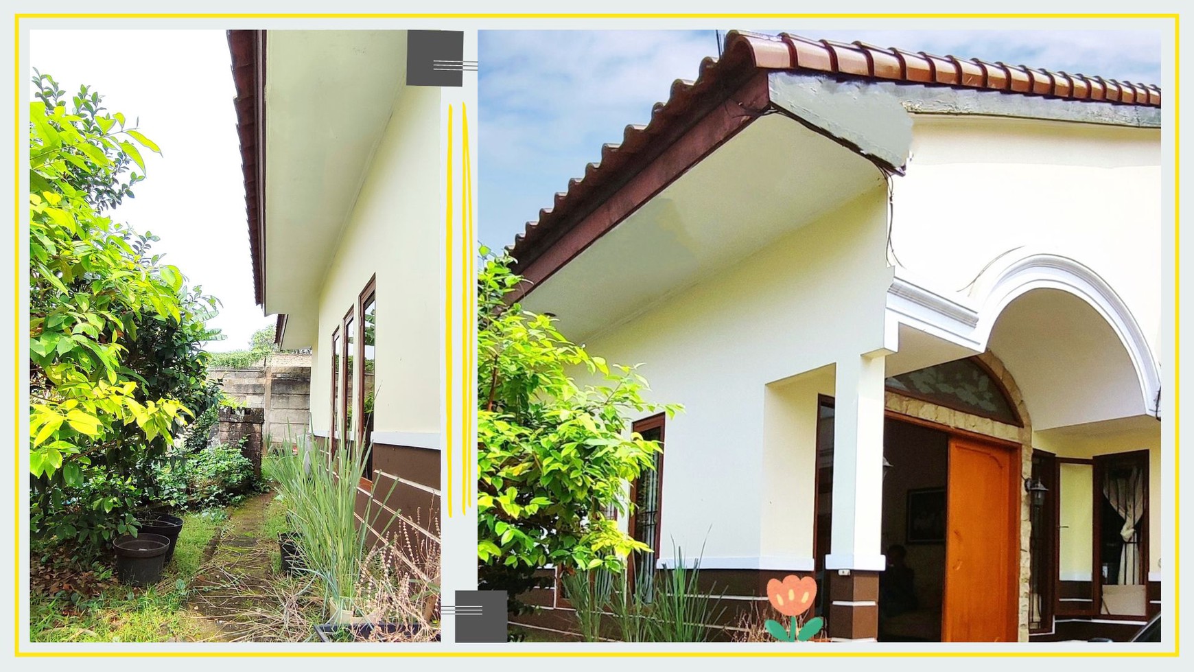 Rumah Style Tropis Modern di Sektor IX Bintaro Jaya