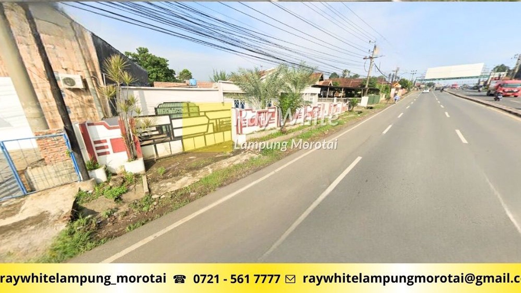 Dijual Tanah Bonus Bangunan Rumah Jl. Lintas Sumatera Hajimena