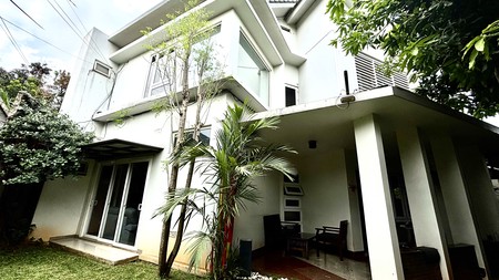 Rumah Design Tropis Modern 2 Lantai Kuldesak di Cibubur Jakarta Timur 