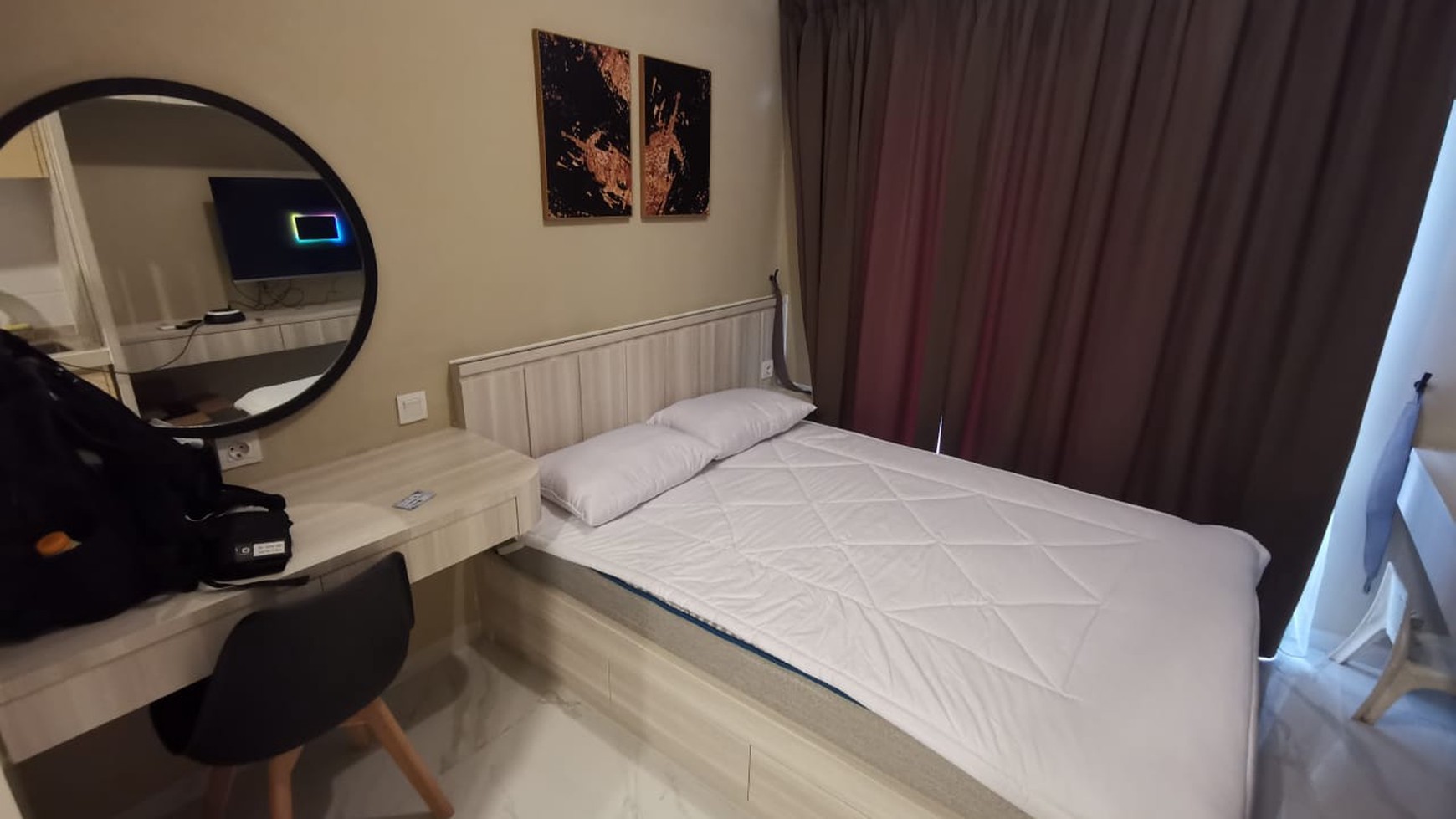 Apartemen Lokasi strategis dekat AEON Mall - siap Huni
