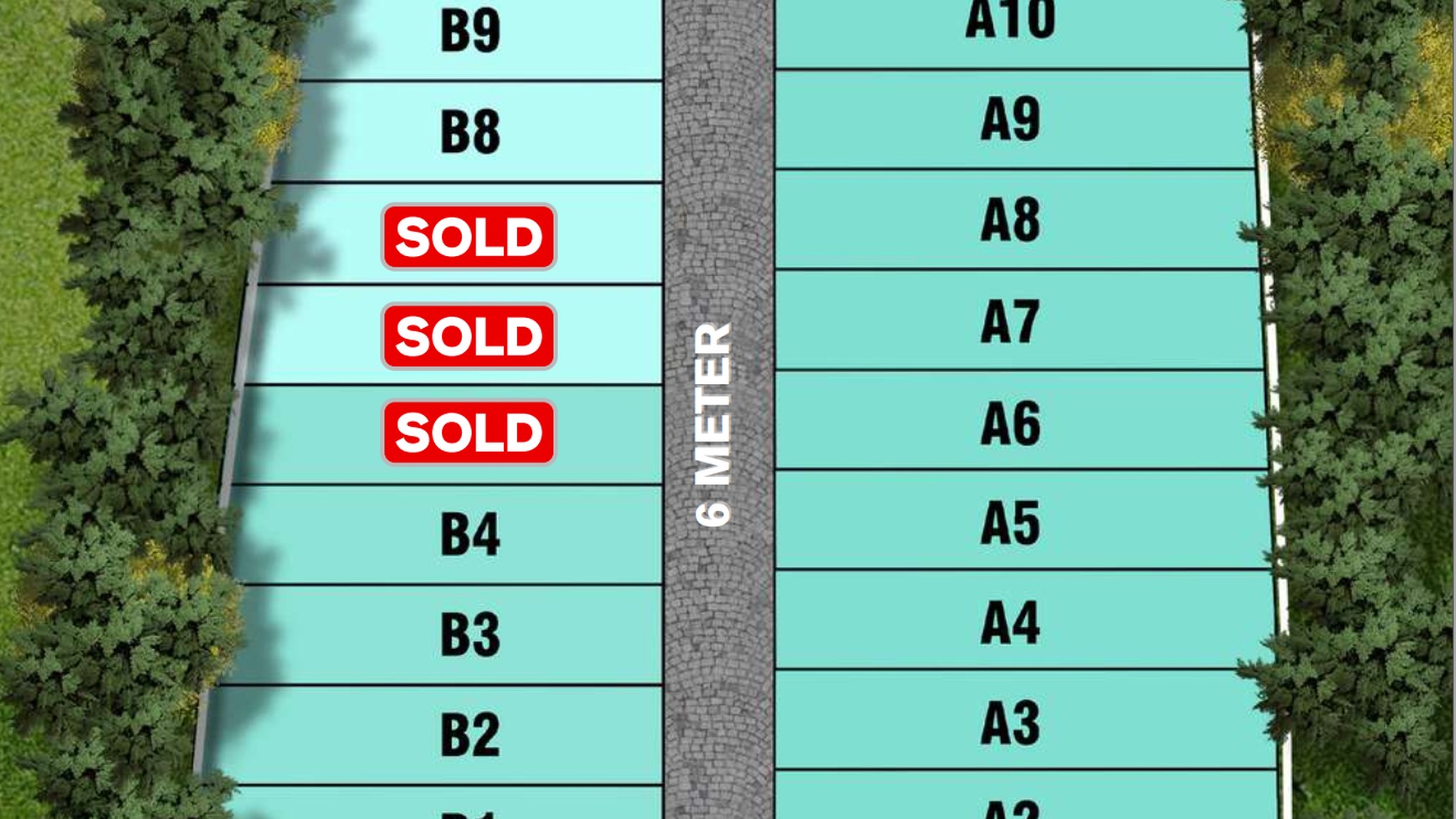 Rumah Hitung Tanah Area Cipete