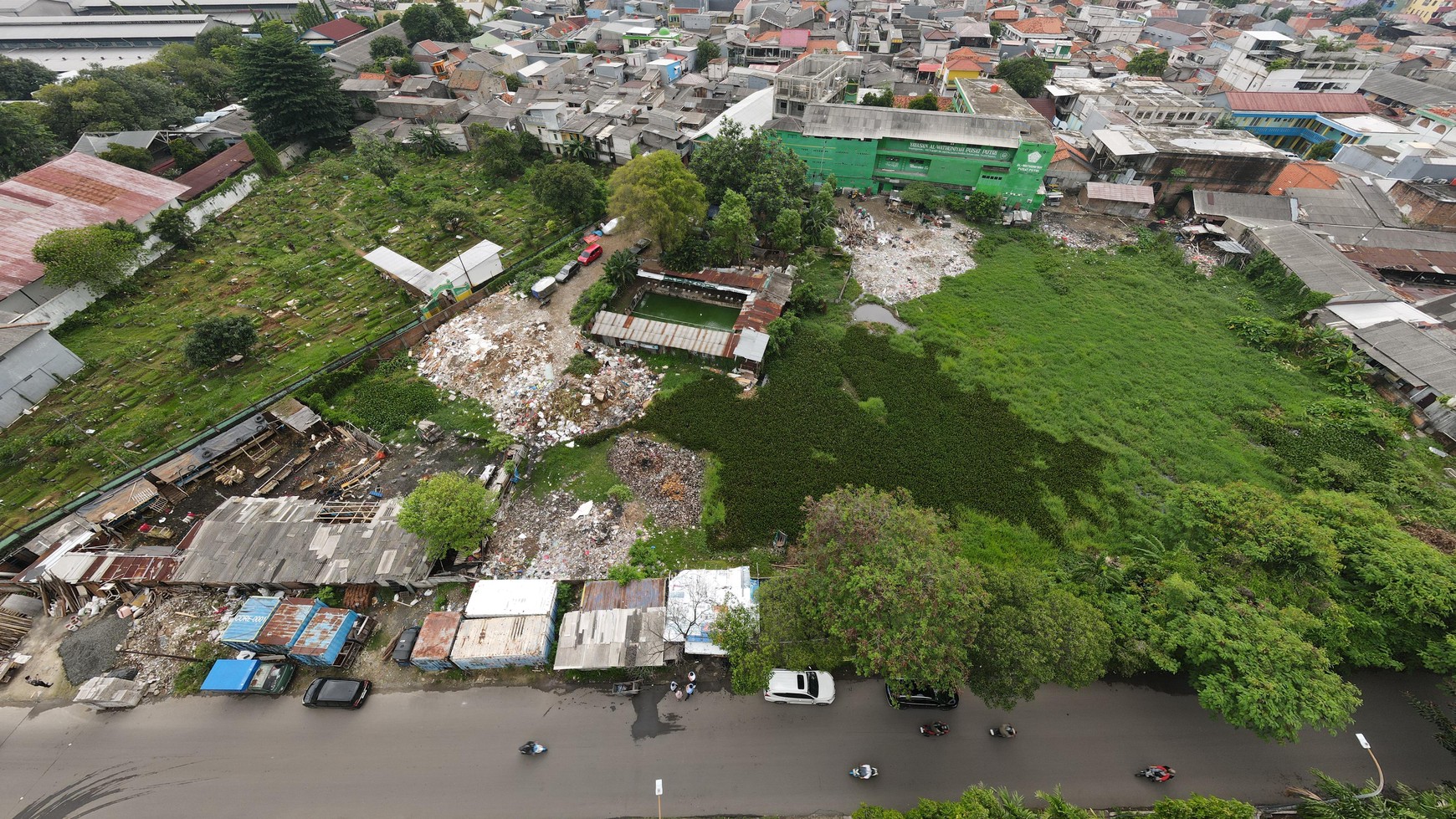 Tanah strategis di Jl. Swadaya PLN,  Jakarta Timur , 7000 m2, deket kawasan industri Pulo Gadung, cocok untuk Gudang, good invest!